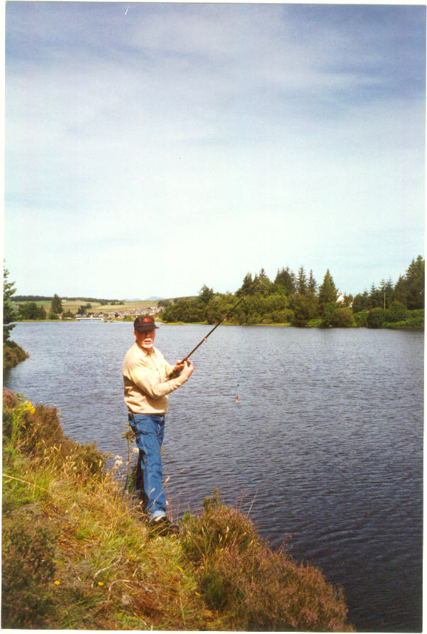 me fishing